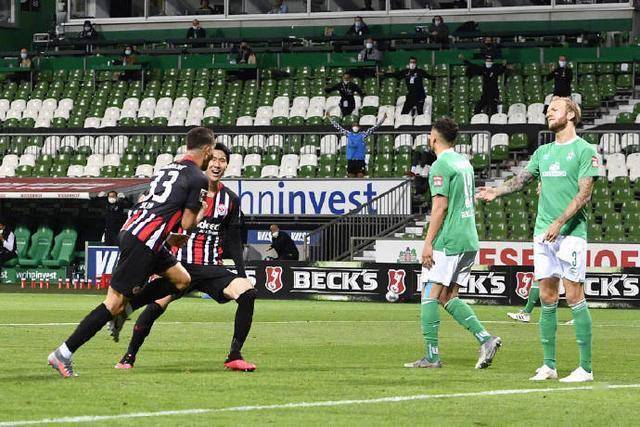  法兰克福主场大胜延续德甲黑马奇迹